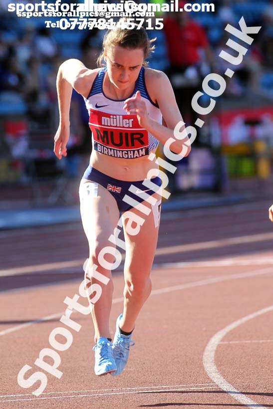 Womens 800 metres, Muller British Championships, Alexander Stadium, Birmingham. Photo: David T. Hewitson/Sports for All Pics
